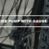 bike pump with gauge