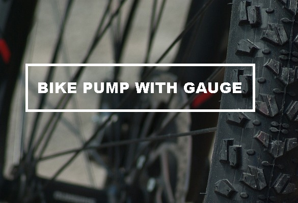 bike pump with gauge